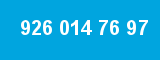 926 014 76 97 926 014 76 97